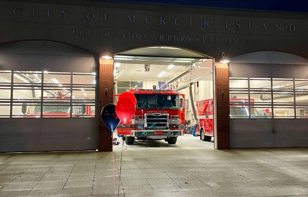 Eastside Fire & Rescues Mercer Island Fire Station 91. Photo courtesy of the city of Mercer Island