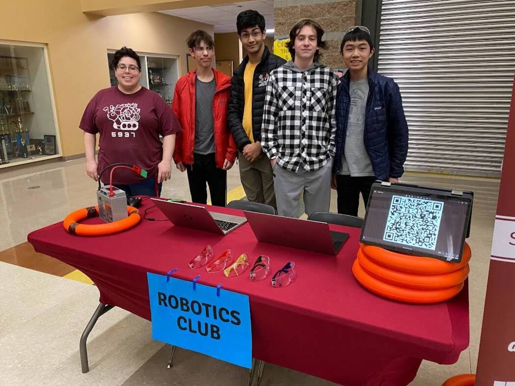 From right to left: Joshua Yeh, Xavier, Gareth, Brandon. (Photos by Ella Will/For the Reporter)