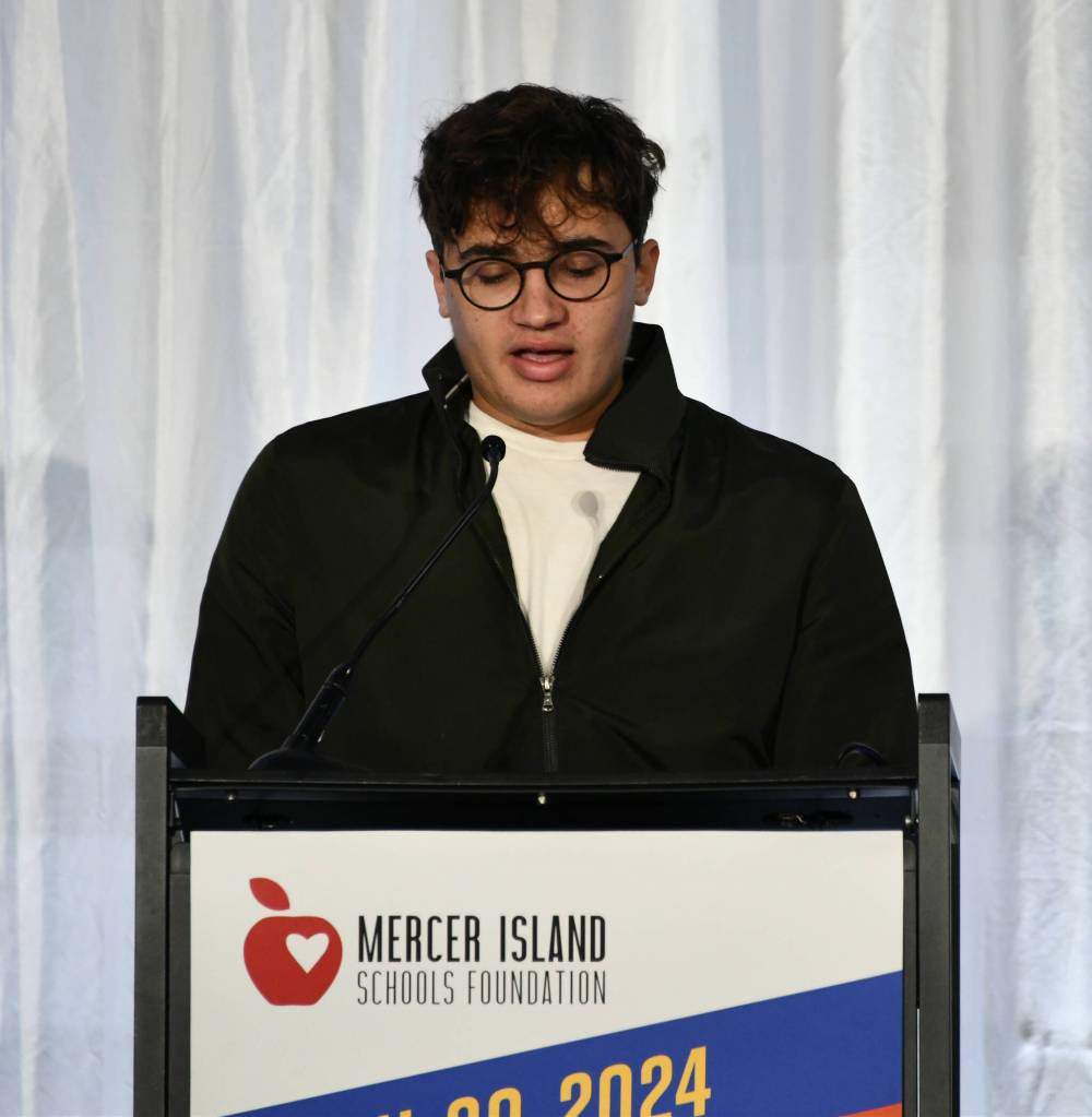 Ansel Leveque received a $1,500 2024 MISF Penny Yantis Scholarship. Andy Nystrom/ staff photo