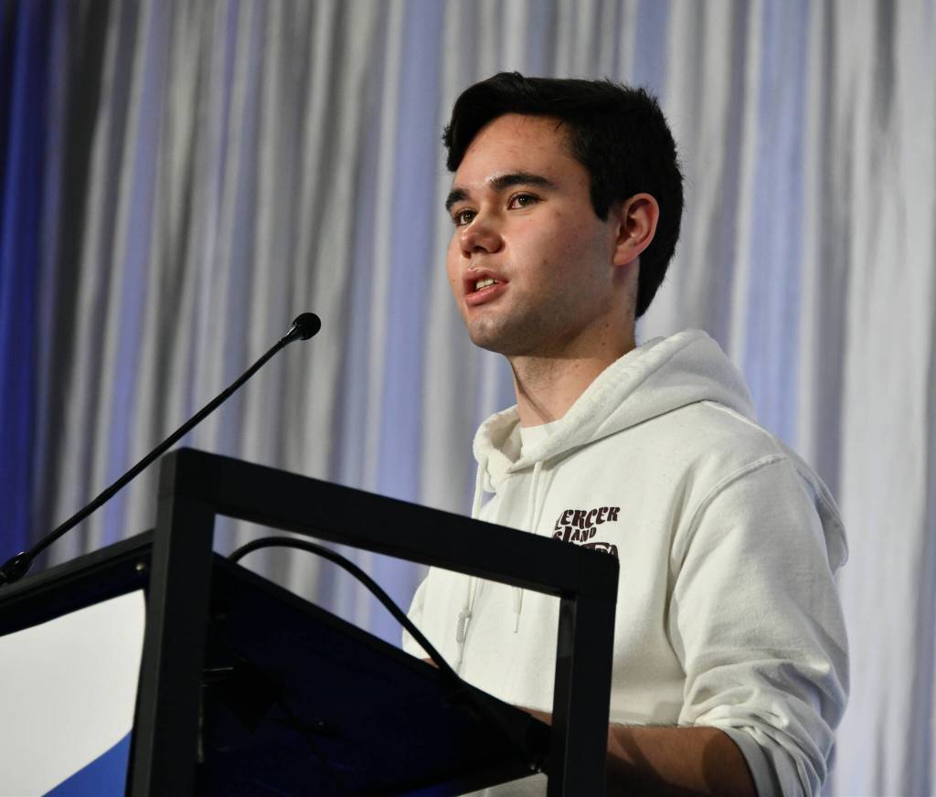 Davin Aoyama received a $3,000 2024 MISF Penny Yantis Scholarship. Andy Nystrom/ staff photo