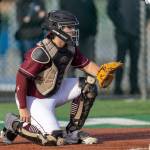 Mercer Island High School senior catcher Neal Baron. Photo courtesy of Bernard Mangold