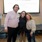 Pictured: Joshua Sloan, Haley Klein Sloan, and Hoda Mezistrano.