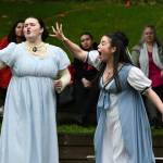 Seattle Shakespeare Company is presenting free, Wooden O outdoor productions of The Two Gentlemen of Verona this summer in the Luther Burbank Amphitheater, supported by 4Culture. Here, actors perform on opening night, June 27. Upcoming Shakespeare in the Park dates and times are: 7 p.m. June 28-30; 7 p.m. July 3, 5, 11, 17, 21 and 24; and 6 p.m. July 31, Aug. 1, 2 and 4. No tickets are needed and seating is on a first-come, first-seated basis. Donations after the performance will be welcomed. Andy Nystrom/ staff photo