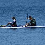 A duo cruises across Lake Washington on July 8. Andy Nystrom/ staff photo