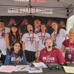 Mercer Island High Schools radio station, KMIH 88.9 The Bridge, returns with Log Boom Radio from Aug. 2-4 to broadcast the Seafair unlimited hydroplane races and Blue Angels air show. This marks 75 years of Seafair and the fifth year students have broadcast the races from Genessee Park near Lake Washington. KMIH will be located in the hydro pits all three days. There are more students than ever volunteering to help with the broadcast and its awesome to see so many young people excited to participate in this annual Seattle summer tradition, reads a press release. Seafair has provided a discount code for Island residents and KMIH listeners. Use MIRADIO24 to receive 20% off Seafair weekend general admission tickets. From left to right, front: Aadyaa Singhal, Ellie Sadlier and Natalie Woods. Back: Joe Bryant, Hailey Nguyen, Chloe Yang, John Kasprick, Julia Sommerfield and Sophie Cartwright. Photo courtesy of Jeff Cook
