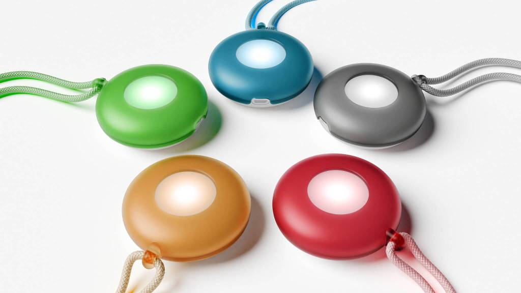 A selection of Friend.com always-listening AI companions. Courtesy photo