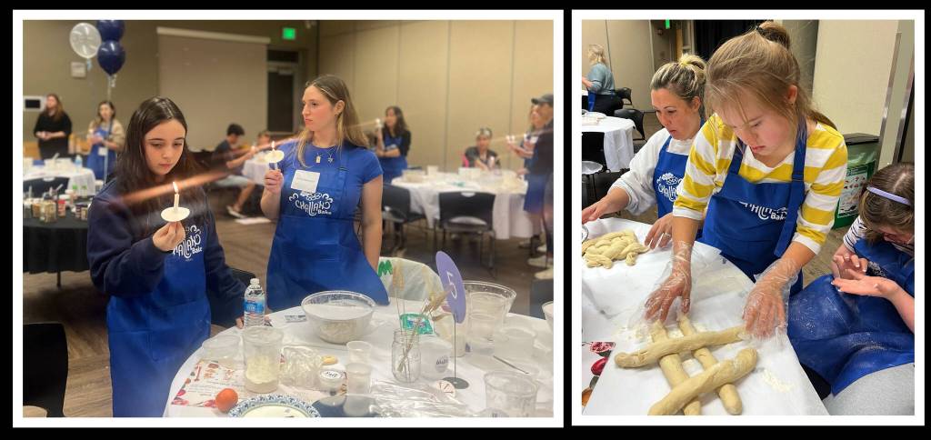 Friendship Circle of Washington hosted an October 7th Memorial Ceremony & Challah Bake on Oct. 8 at the Mercer Island Community and Event Center. This event is part of Friendship Circles campaign to do good deeds (Mitzvahs) in the memory of those who were tragically murdered one year ago, reads a press release regarding Hamas attack on Israel. The event featured candle lighting, prayers for the return of the hostages, and the sharing of stories of resilience. Participants baked 50 challahs, each of which will go to families of community members. Program director Esther Bogomilsky said, This challah bake will be a tangible way for everyone to commemorate the lives lost and do good deeds in their memory. Courtesy photos