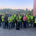 Pictured is the 2023 CERT graduation class. Photo courtesy of the city of Mercer Island