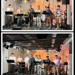 Mercer Island High Schools jazz band performed with local jazz icon Jay Thomas on Nov. 14 live on KNKX Public Radio. The Islanders are Oliver Lee (trombone), Denis Batalov (alto sax), Tristan Chan (alto sax), Elliott Yaroslavsky (trumpet), Max Janes (trumpet), Alanna Larson (drums), Tristan Jay (guitar), Jascha Silberstein (piano) and Dino Hajdarpasic (bass). Photos courtesy of the Mercer Island School District