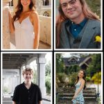 Top left to right, Salome Grandmougin and Liam Chester; bottom left to right, Merrick Loeffler and Chloe Yang. Photos courtesy of the Mercer Island School District
