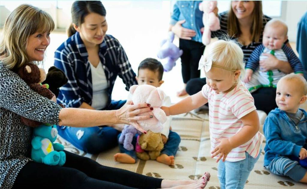 Residents attend a Music Together with Mrs. Chrisi singing program at the Mercer Island Community and Event Center. Photo courtesy of the city of Mercer Island