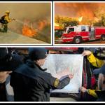 Eastside Fire & Rescue members help fight the Palisades fire. Photos courtesy of Eastside Fire & Rescue