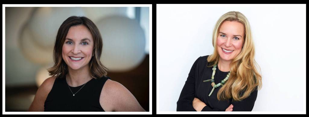 HotPause Health co-founders, from left, Stacey Ulacia and Melissa Oliveira. Courtesy photos