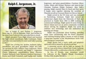 Ralph E. Jorgenson, Jr. | Obituary