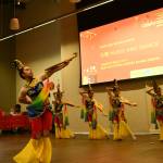 Members of the Seattle Flying Fairies Dance Center perform a Chinese Dunhuang dance at the Mercer Island Lunar New Year Celebration on Feb. 2 at the Mercer Island Community and Event Center. The Year of the Snake celebration was co-hosted by the Mercer Island Chinese Association and the city of Mercer Island. Andy Nystrom/ staff photo