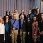 Mercer Island Youth and Family Services (MIYFS) Foundation board and staff along with YFS Administrator Derek Franklin. Photo courtesy of Steve Sogge