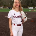 Sienna Klopp is a Mercer Island High School senior pitcher. Courtesy of Legends Sports Photography