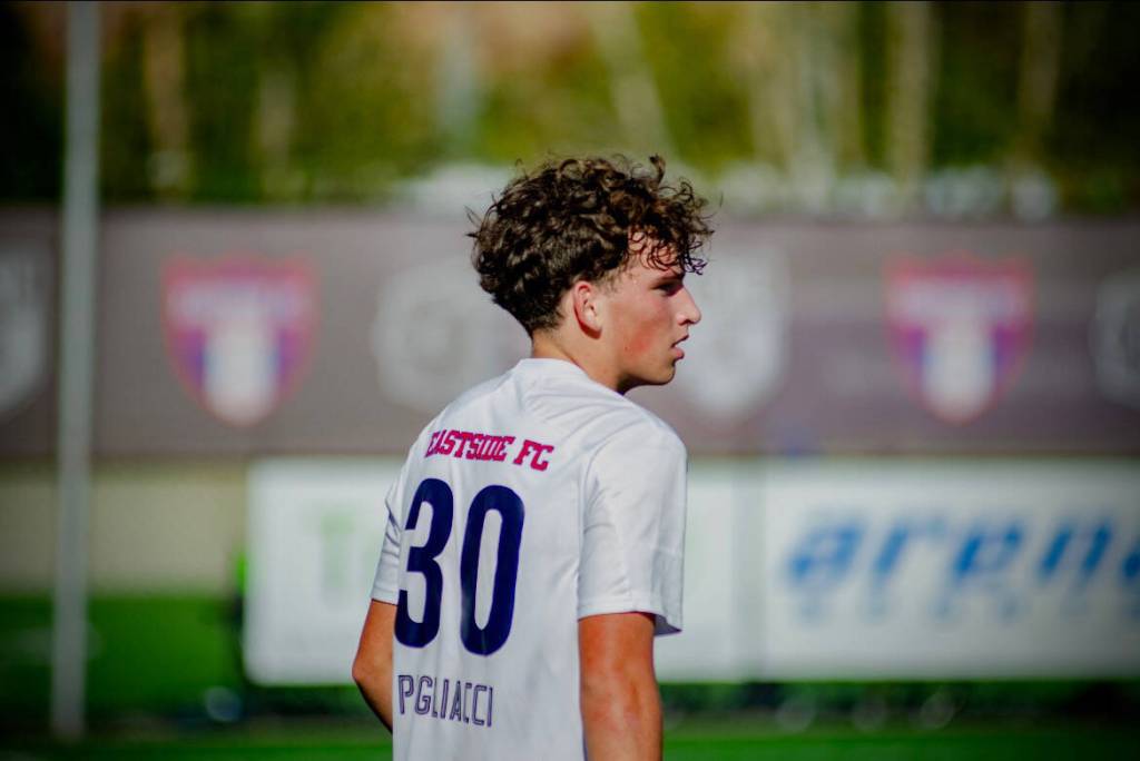 Mercer Island High School senior boys soccer captain Charlie Frink. Photo courtesy of Minh Luu