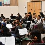 Mercer Island High School orchestra students perform in the classroom. Andy Nystrom/ staff photo