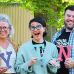 From left to right, Youth Theatre Northwests Theresa Heeren, Mimi Katano and Cory Southwell. Courtesy photo