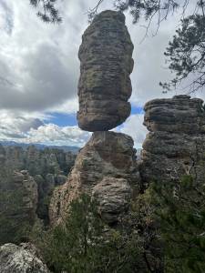 Chiricahua National Monuments Pinnacle Balanced Rock. Photo by Shlomo Freiman
