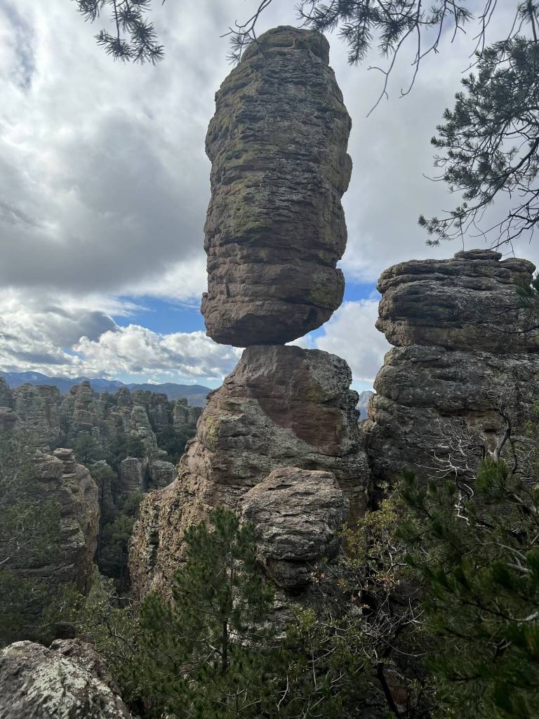 Chiricahua National Monuments Pinnacle Balanced Rock. Photo by Shlomo Freiman