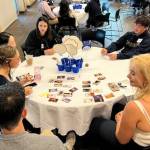 Attendees engage in a discussion at the annual Mercer Island Healthy Youth Community Forum on April 30 at the Mercer Island Community and Event Center. Courtesy photo