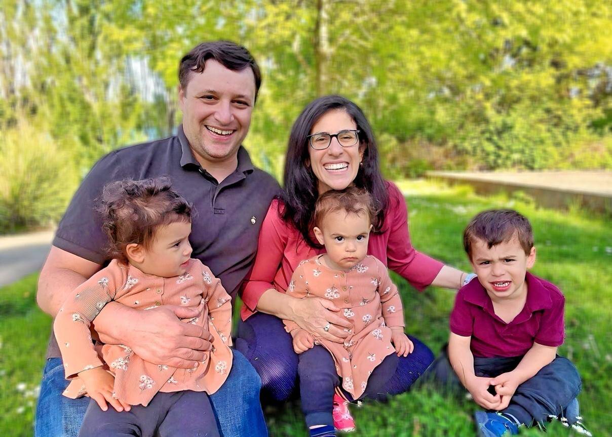 Adam Ragheb and his family. Courtesy photo