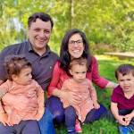 Adam Ragheb and his family. Courtesy photo