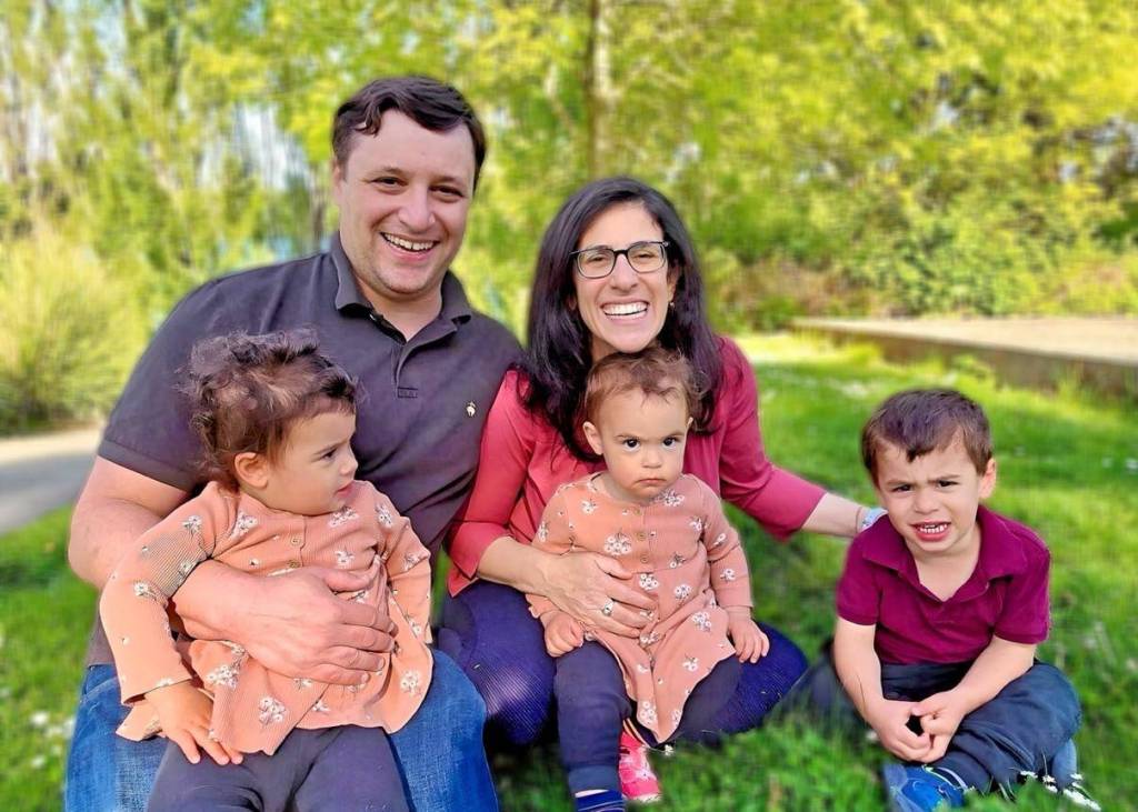 Adam Ragheb and his family. Courtesy photo