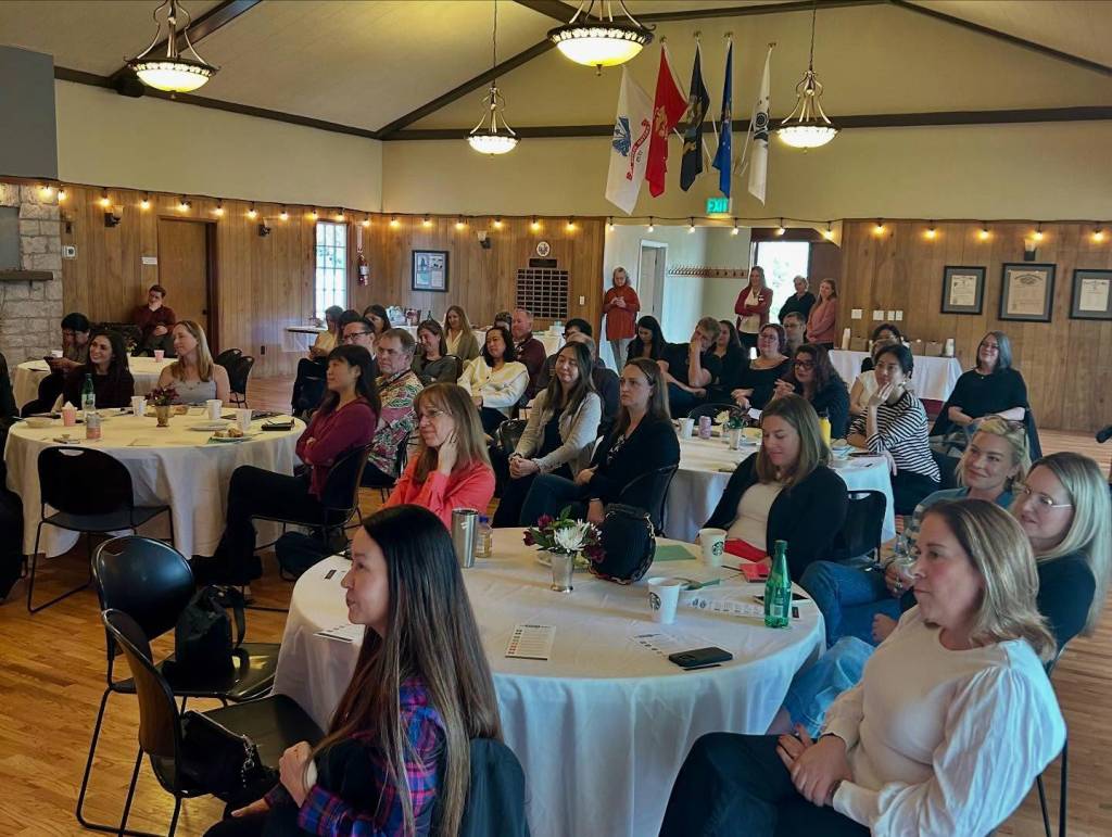 Community members attend the Mercer Island PTA Council Awards on May 16 at the Mercer Island VFW Hall. Photo courtesy of the Mercer Island School District