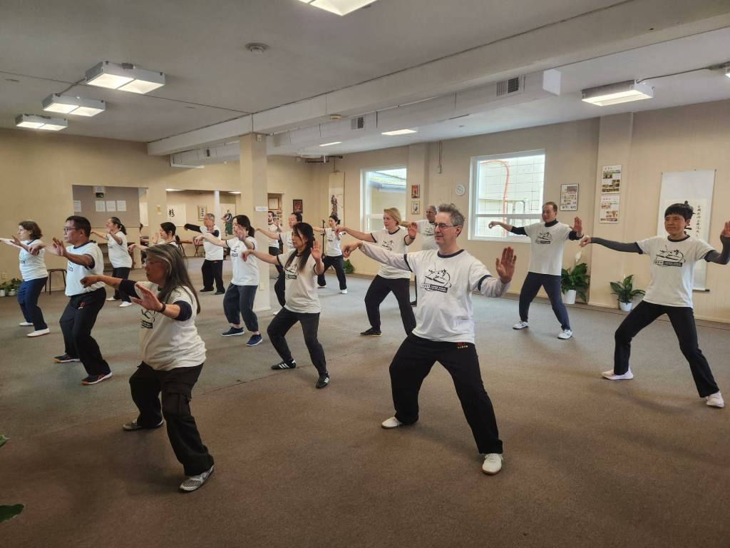 Chinese Wushu & Taichi Academy at Mercer Island students. Courtesy photo