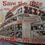 Mercer Island High Schools Class of 1975 will be holding its 50-year reunion on Aug. 23 at the Mercer Island Community and Event Center. The event will feature music, a buffet dinner and a no-host bar. Photos and mementos will be available. Register now at <a href="https://mihs-75.com/" target="_blank">https://mihs-75.com/ </a>
