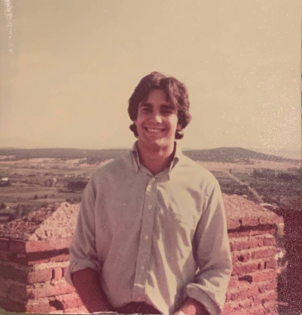 Albert Brown in Barcelona in 1977. Courtesy photo