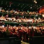 Graduates let their caps fly. Andy Nystrom/ staff photo