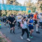 Participants move out from the starting line at the 2024 SummeRun. Photo courtesy of the Ovarian Cancer Research Alliance
