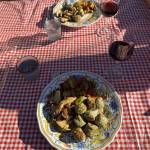 Dinner. Photo by Mindy Stern