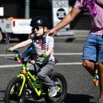 A nice bike ride during the parade. Andy Nystrom/ staff photo