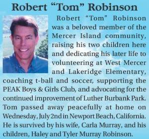 Robert "Tom" Robinson | Obituary
