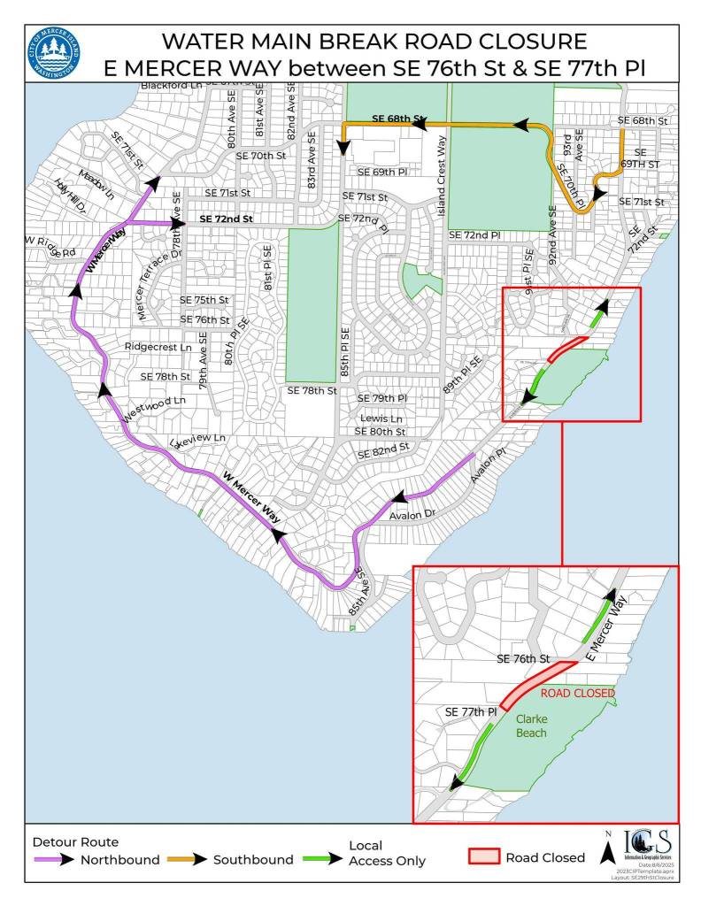 Graphic courtesy of the city of Mercer Island