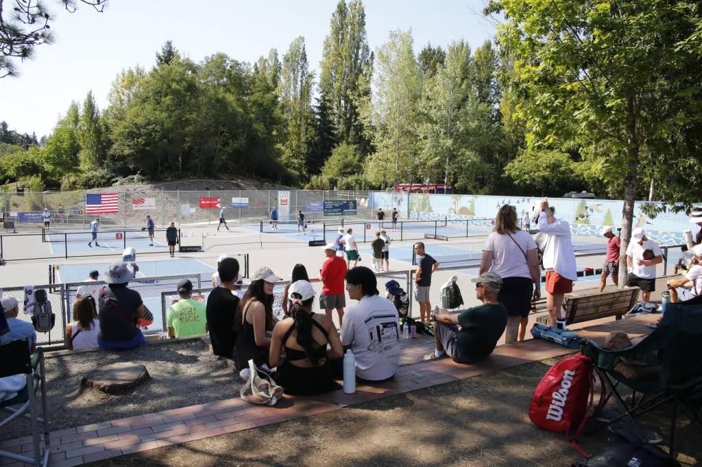 Spectators check out the tourney. Photo courtesy of Terry Lee