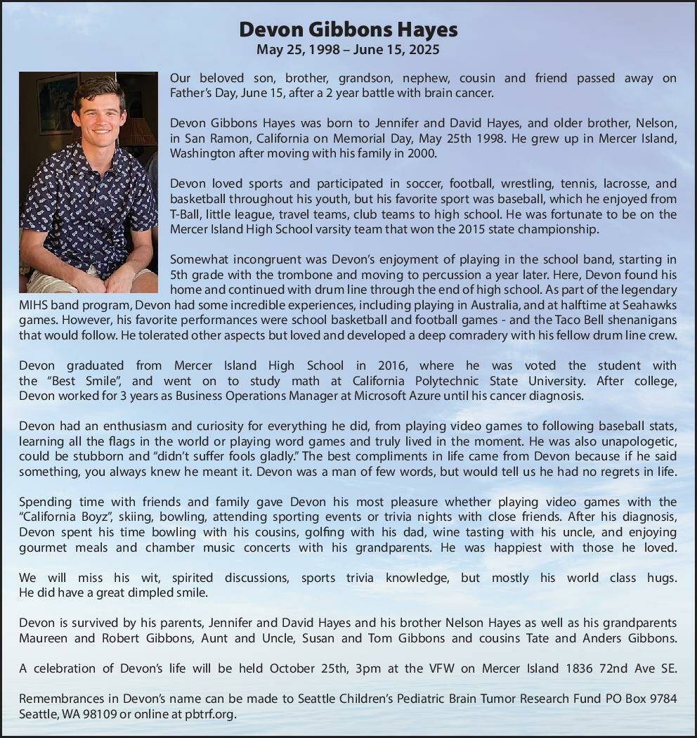 David Hayes | Obituary
