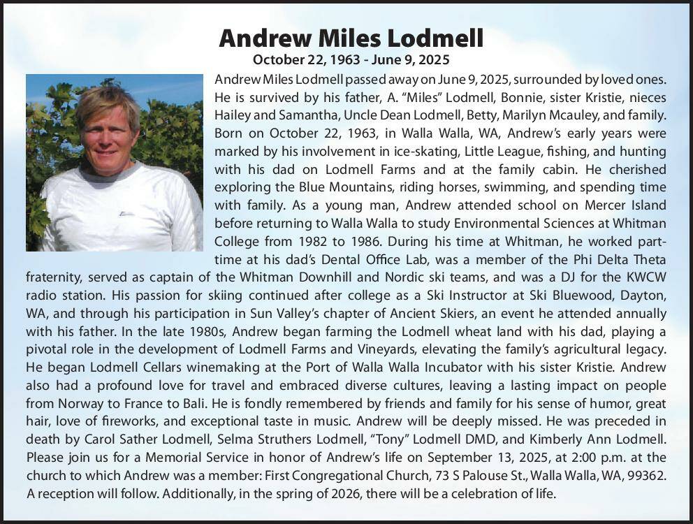 Andrew Lodmell | Obituary