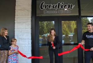 Creation Dance Studio hosted a ribbon cutting Aug. 28 at 8441 SE 68th St., Suite 110. Photo courtesy of Lauren Balousek
