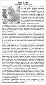 John G. Hill | Obituary
