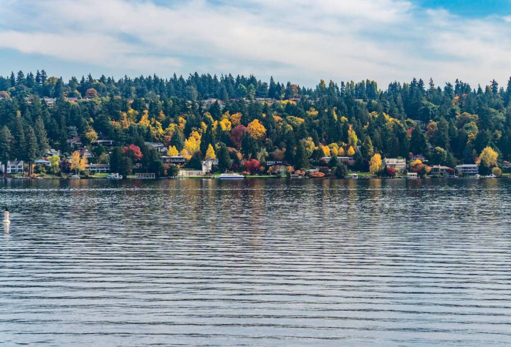 Located between Belleuve and Seattle, Mercer Island enjoys both convenience and an inviting lifestyle. Courtesy Lori Holden Scott