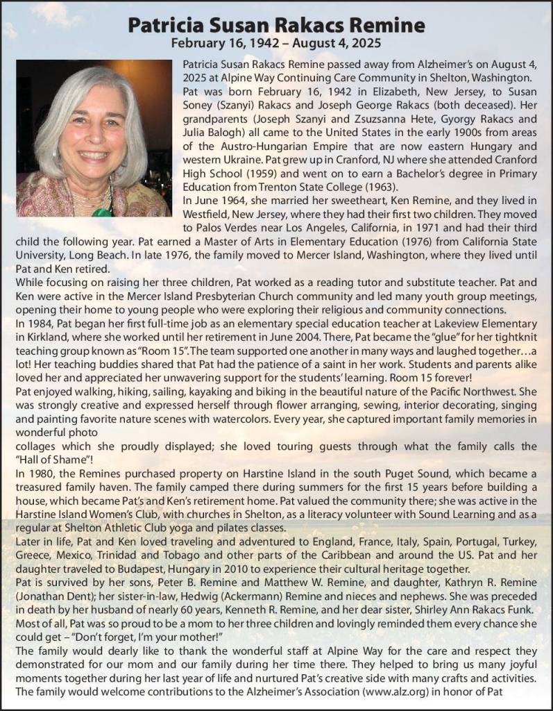 Patricia Remine | Obituary