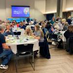 Attendees gather at last years event. Courtesy of Free Wheelchair Mission