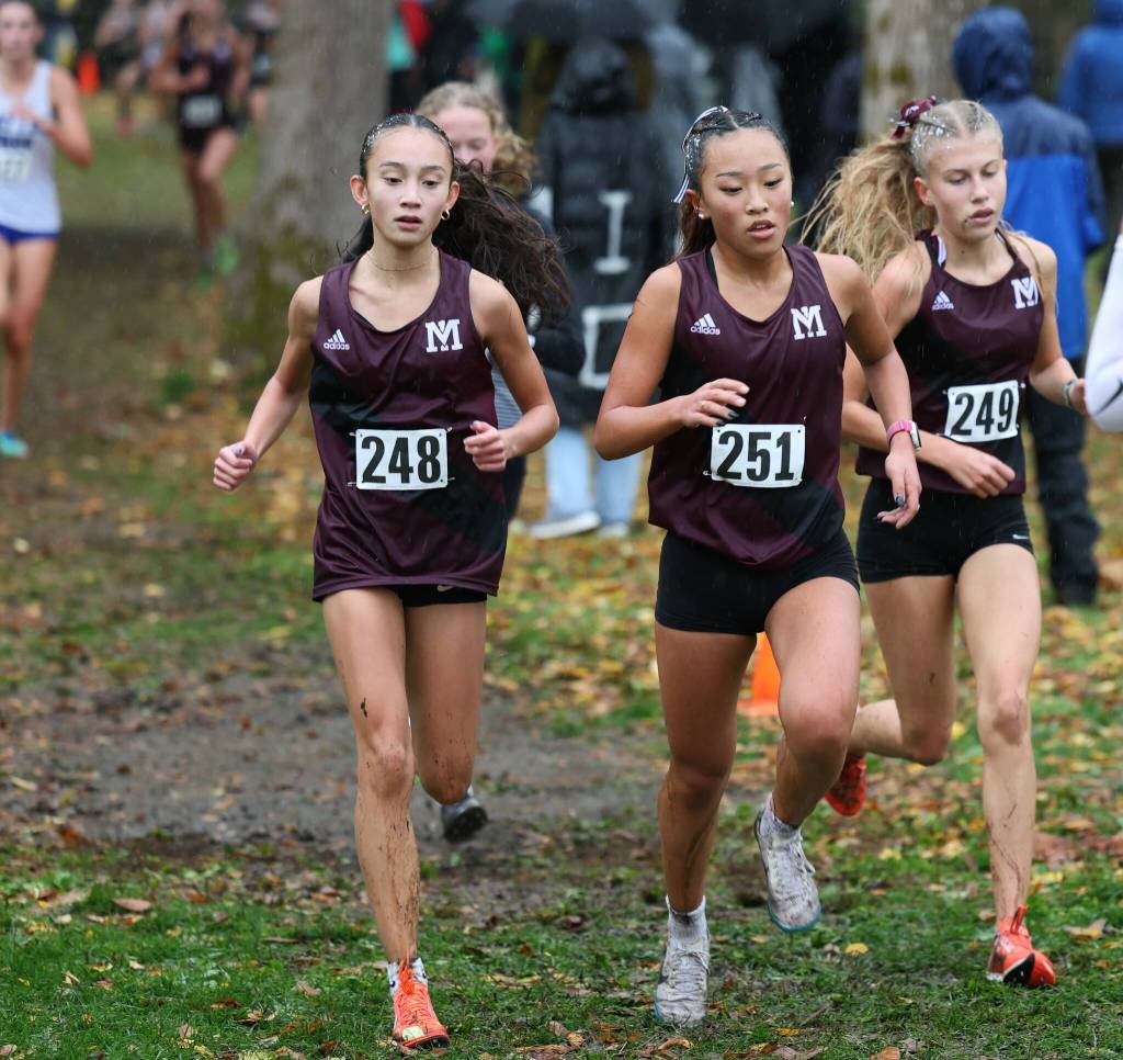 Rizah Despres, Ella Zhang and Bella Heckzey. Photo courtesy of Scott Knoblich
