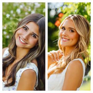 Editors of The MIHS Islander, pictured left to right: Lexi Krawiec and Julia Weisfield. Photos by Cassie Pepper